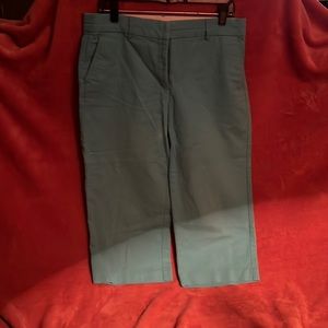 Brigg’s New York Teal Capri Pants